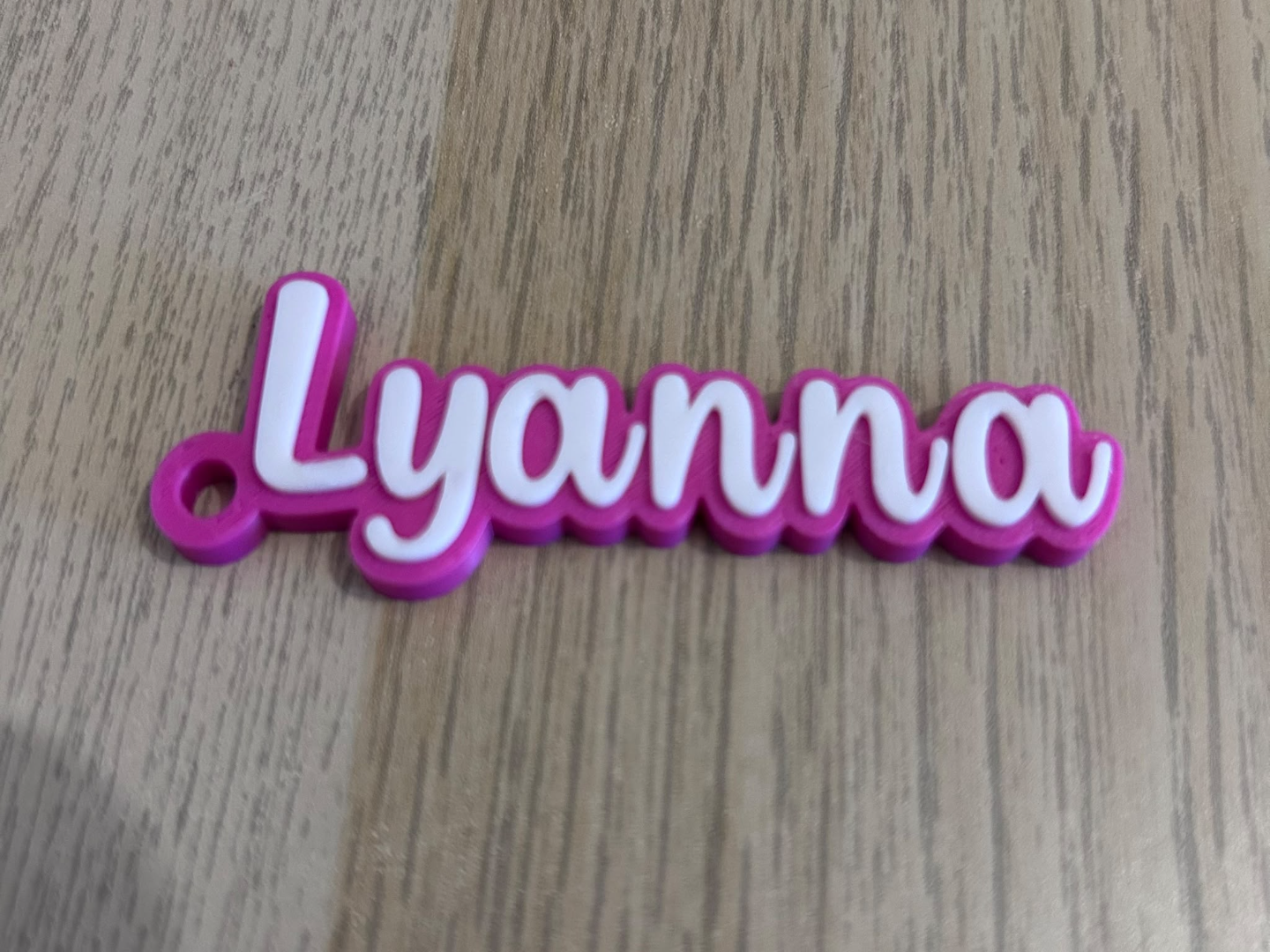 Lyanna name keychain