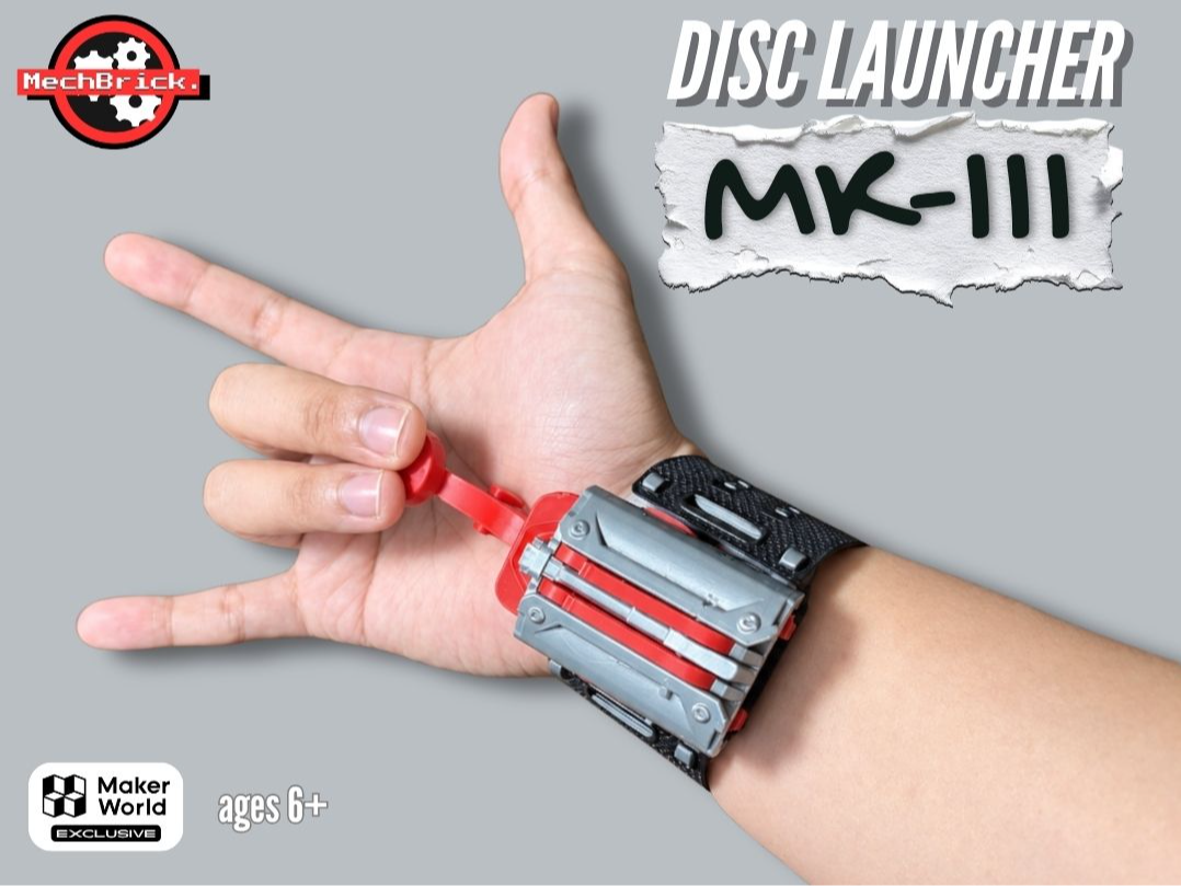 Spidey Disc Launcher Mark-III (Quick-Eject) 