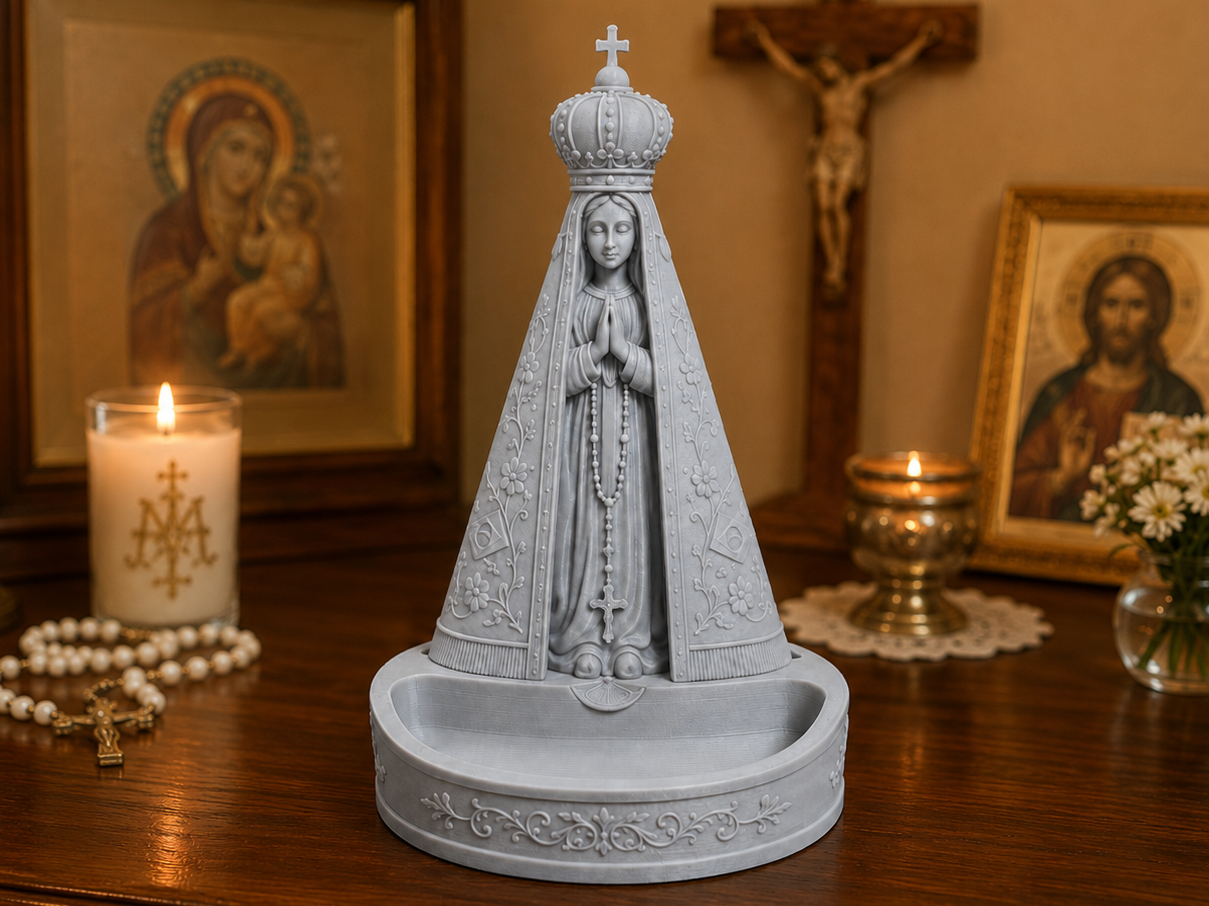 Nossa Senhora Aparecida – Porta Rosario 3D