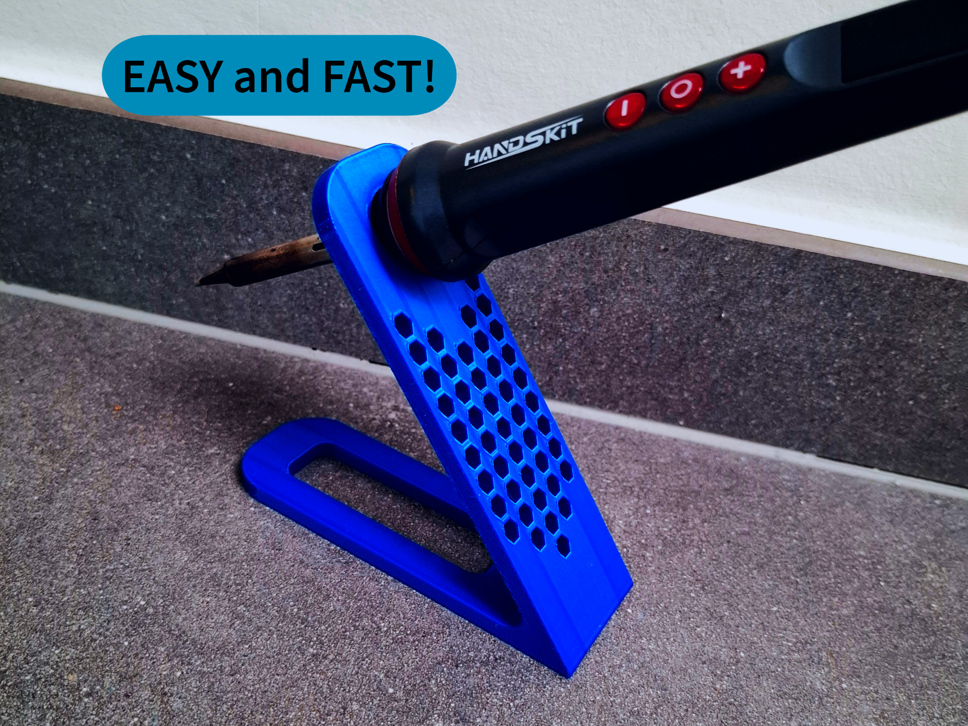 Soldering iron holder