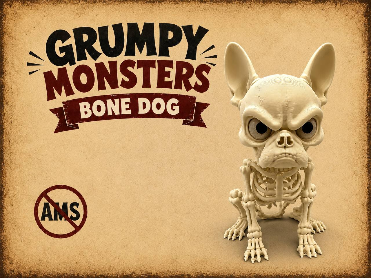 Grumpy Bone Dog