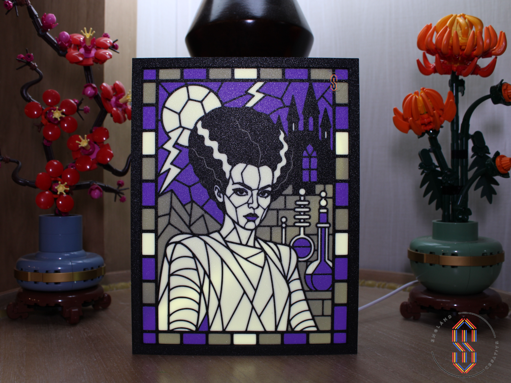 Stained Glass - Bride of Frankenstein