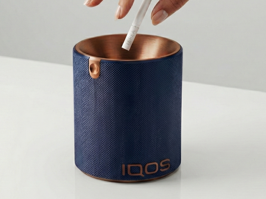 Premium IQOS Ashtray Multi-Color Texture & Fuzzy