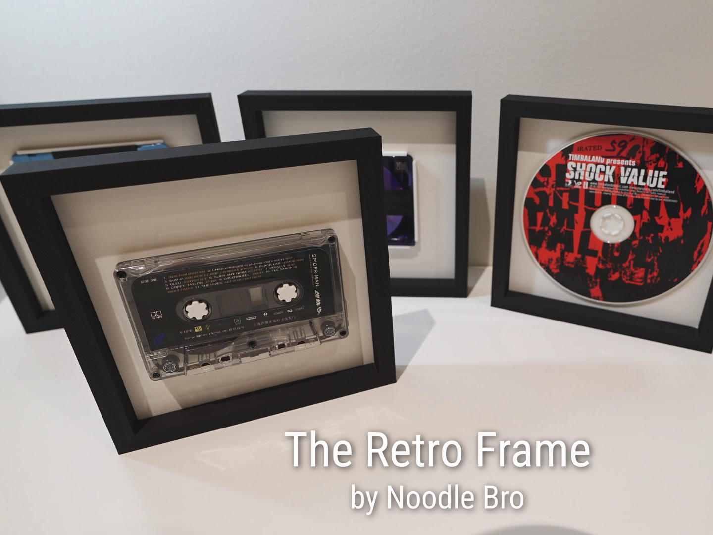 The Retro Frame – Modular Retro Media Display