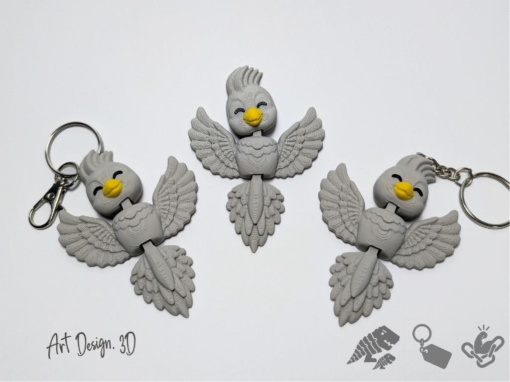 Articulated Cockatoo - Strong Joints