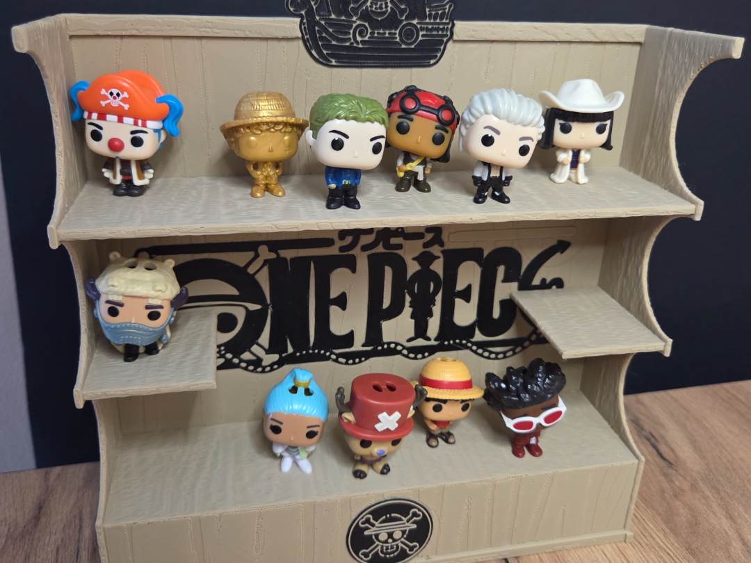 One Piece Kinder Joy Collection Display Stand