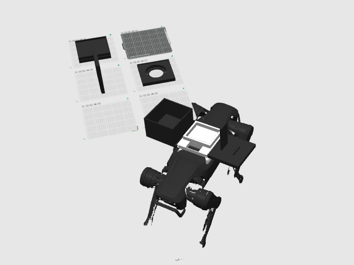 dobot inffni rover x1 modular plates