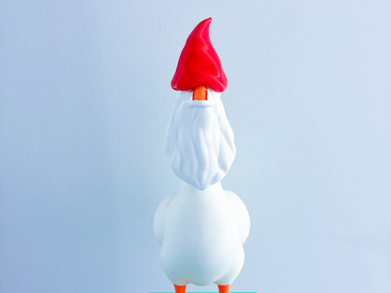 Gnome Hat and Beard Desk Goose Gear
