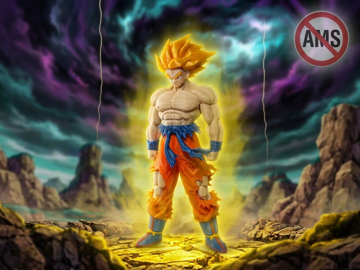 El Legendario Super Sayajin (NO AMS) Goku SSJ1