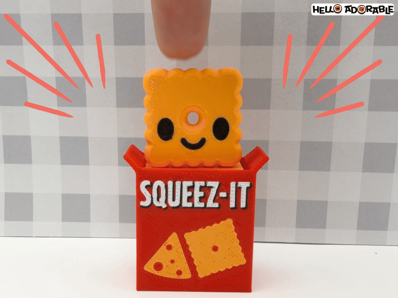 Squeez-It Fidget Clicker Toy