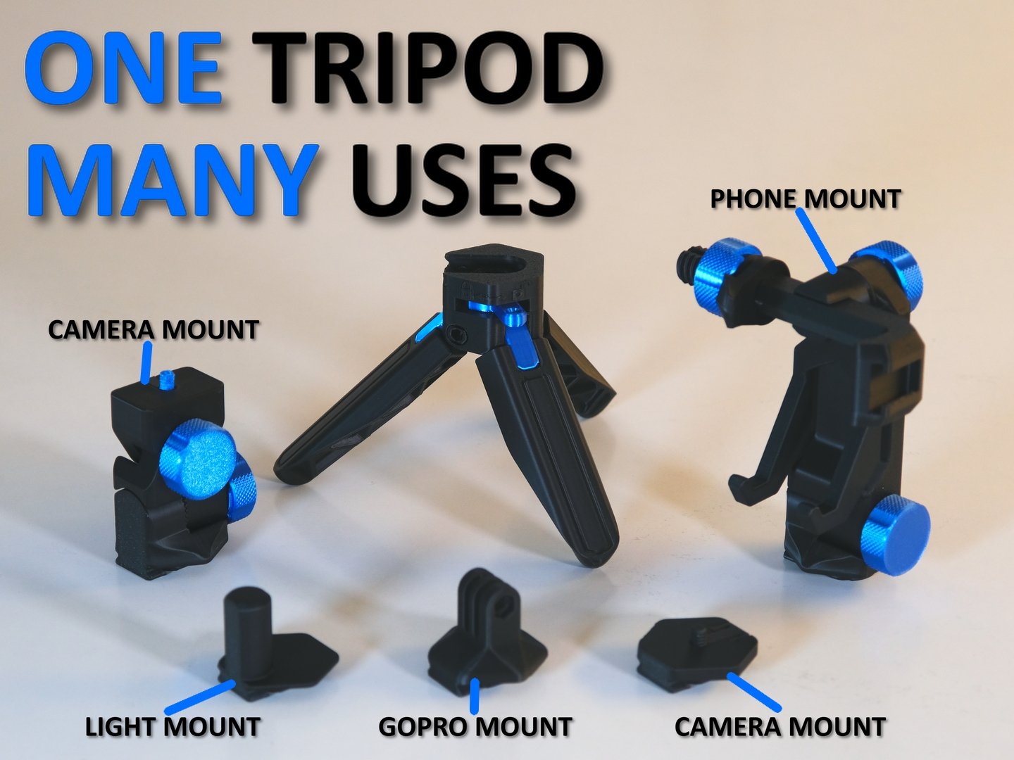 Modular Quick-Release Tripod