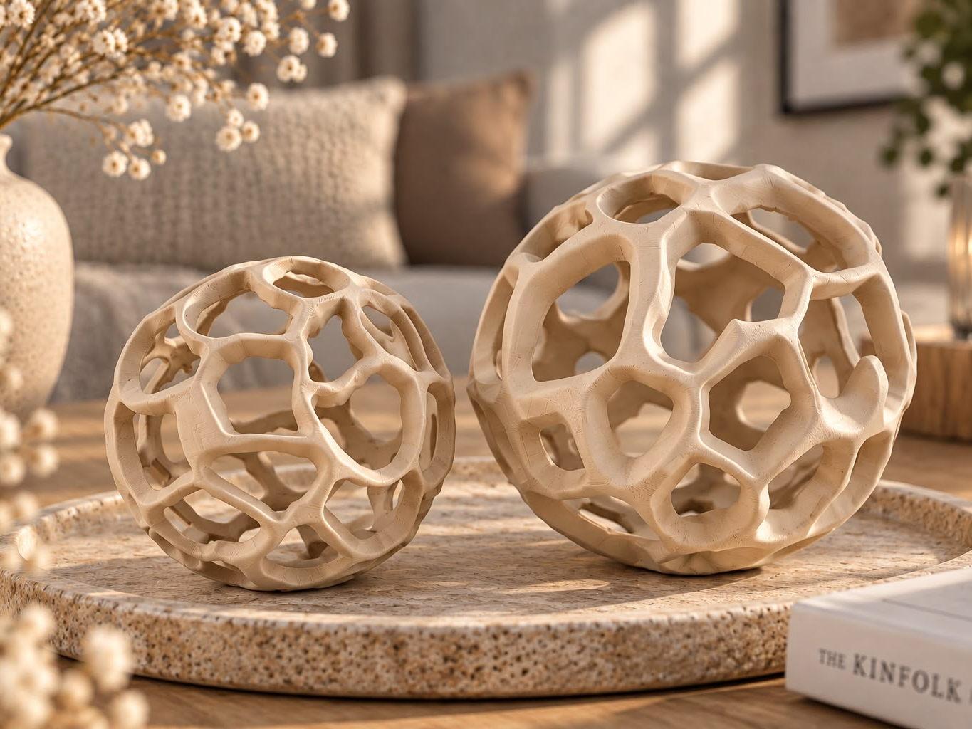 Organic Sculptural Spheres