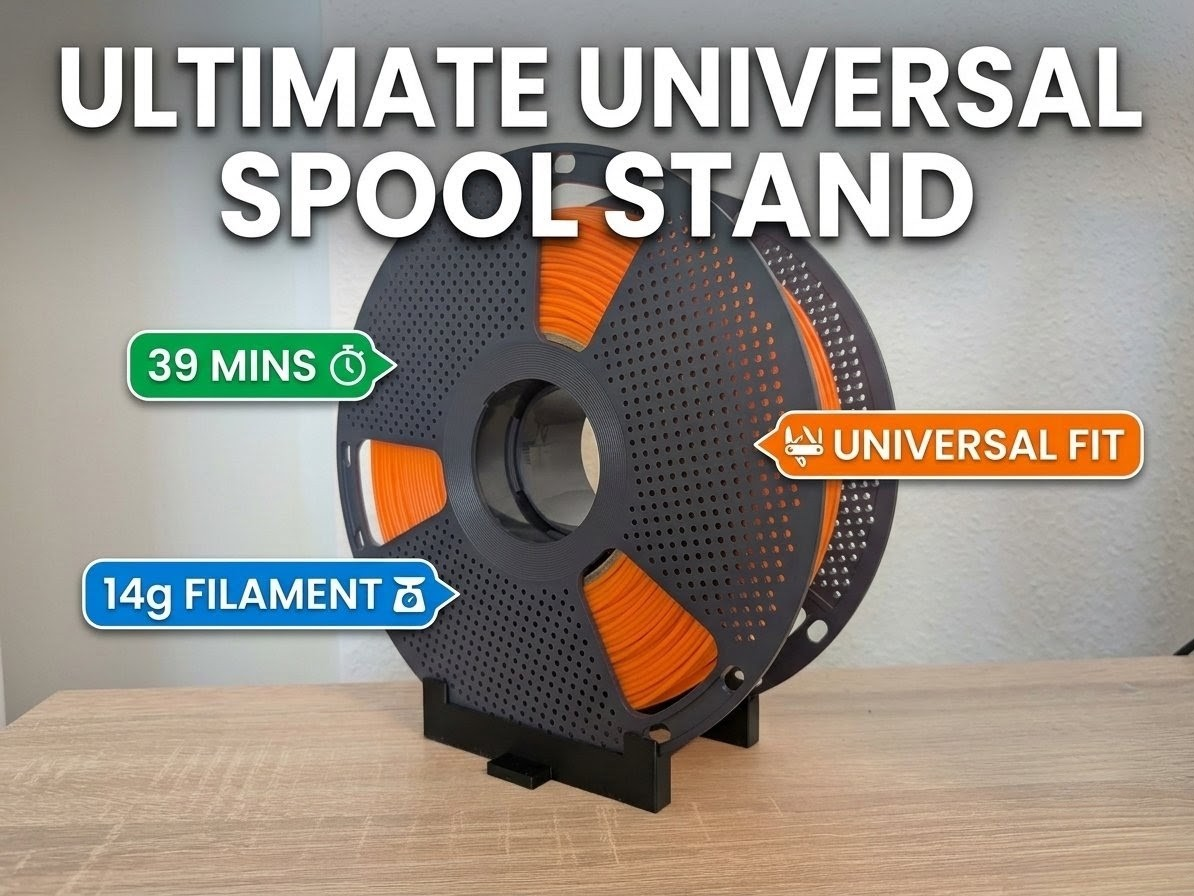 39-Min Ultra-Fast Universal Spool Stand