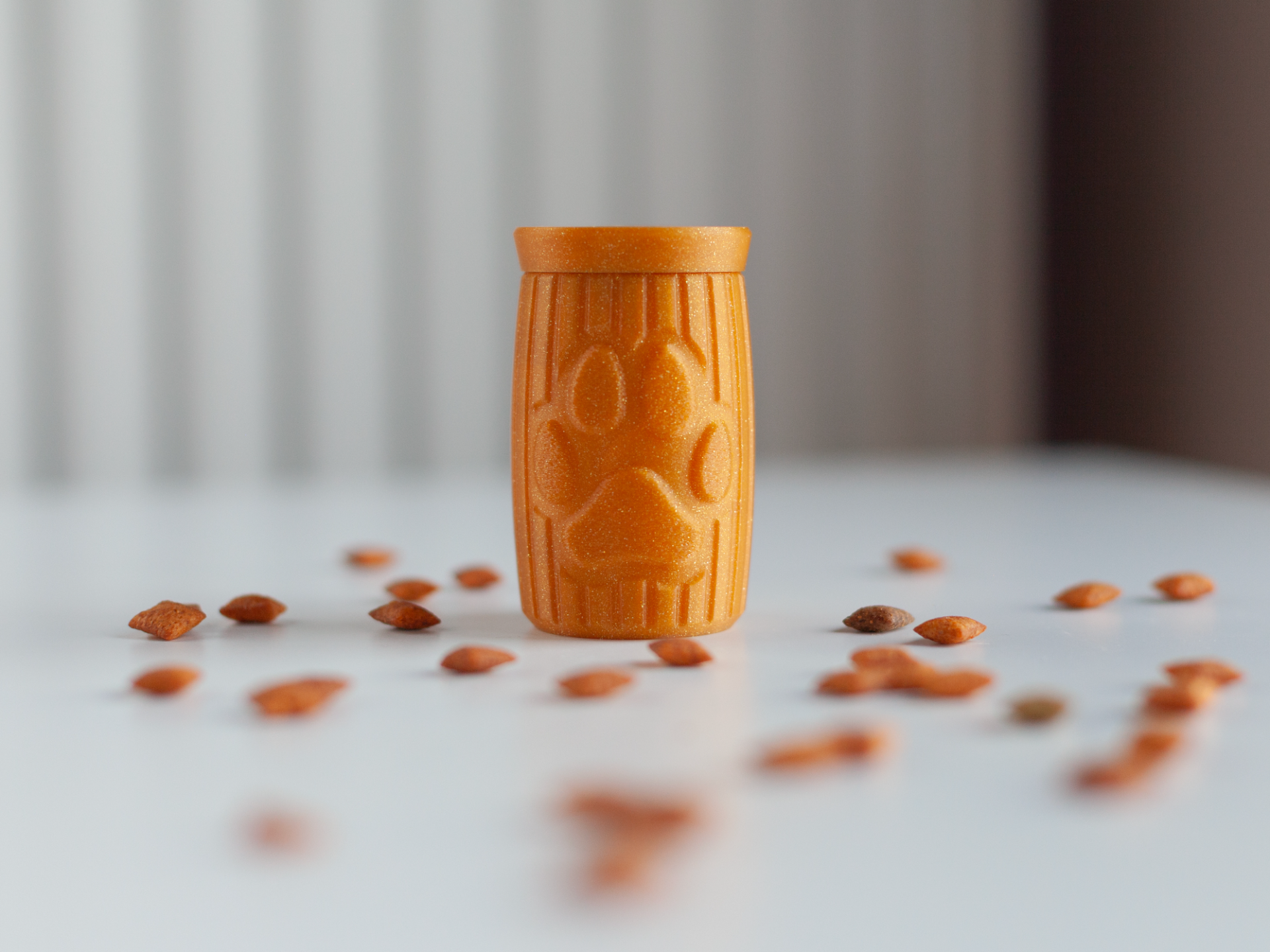 Dog Treats Container - small size - with clip