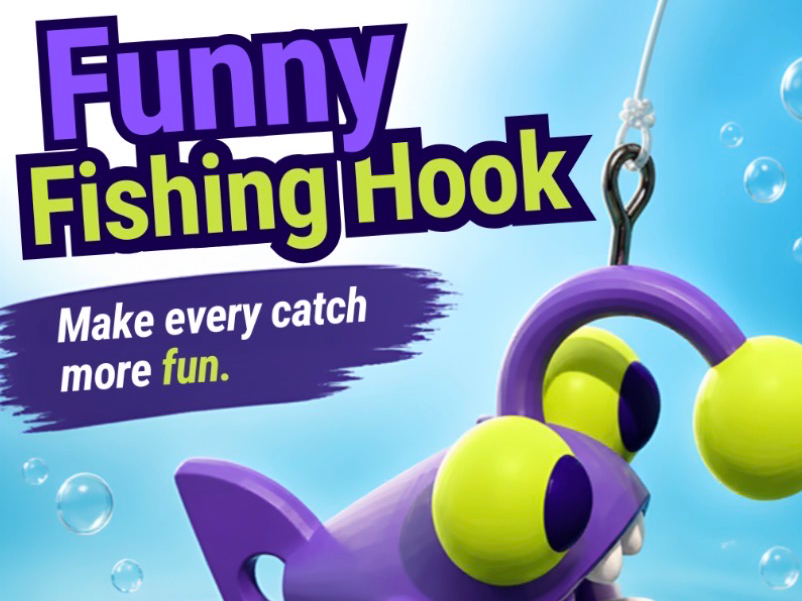 FUNNY fishing hook