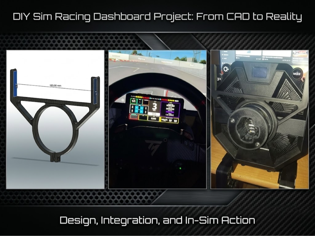 Dashboard Smartphone Mount for Thrustmaster T598