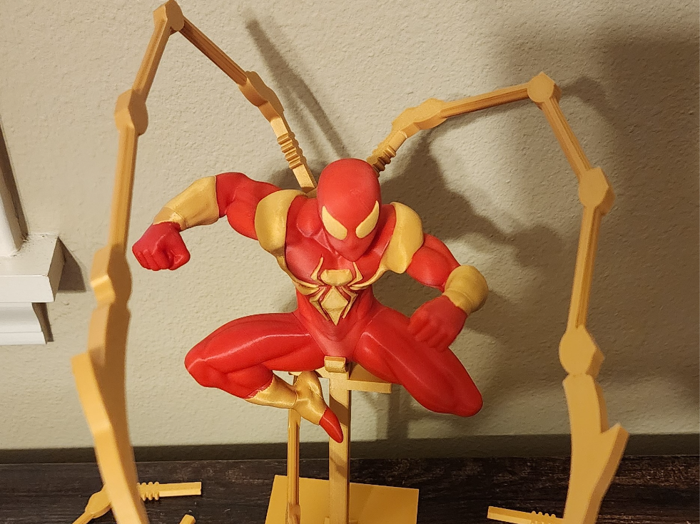 Iron Spider-Man Aerial Punch