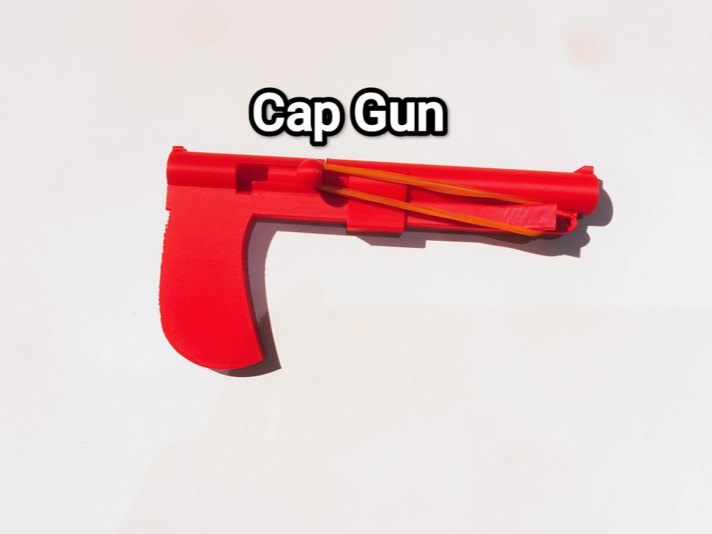 Cap Gun With Cartridges