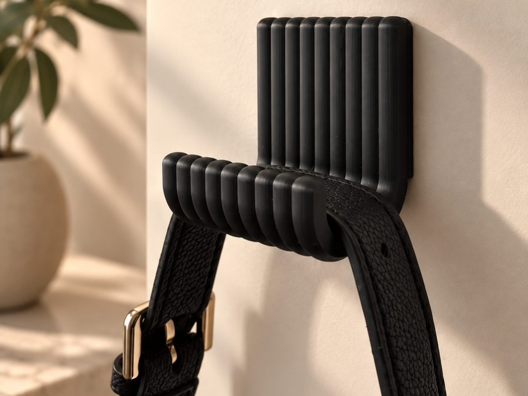 Wall Mounted Bag Hook – 2 Mounting Options