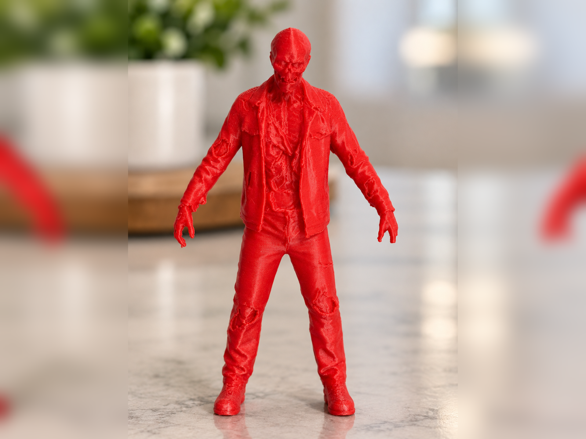 Scary Skeleton Figurine 
