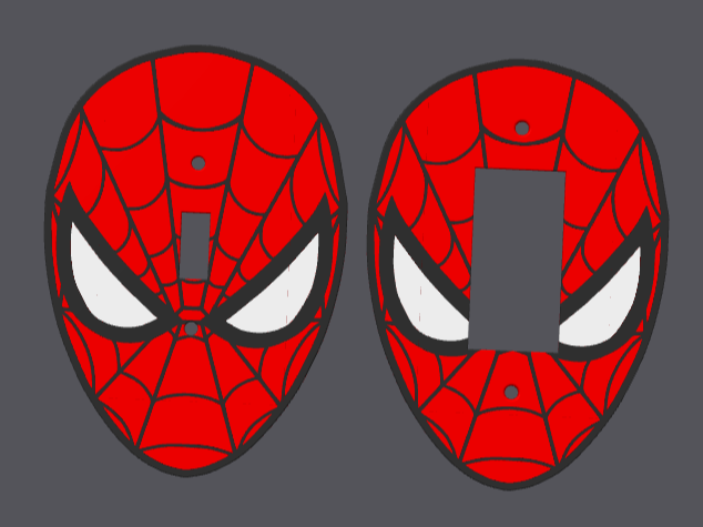 Spider-Man - Light Switch Cover