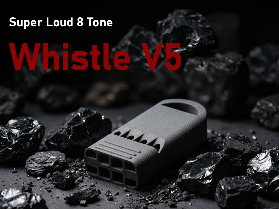 Super Loud 8 tone Whistle - Thunderstorm V5
