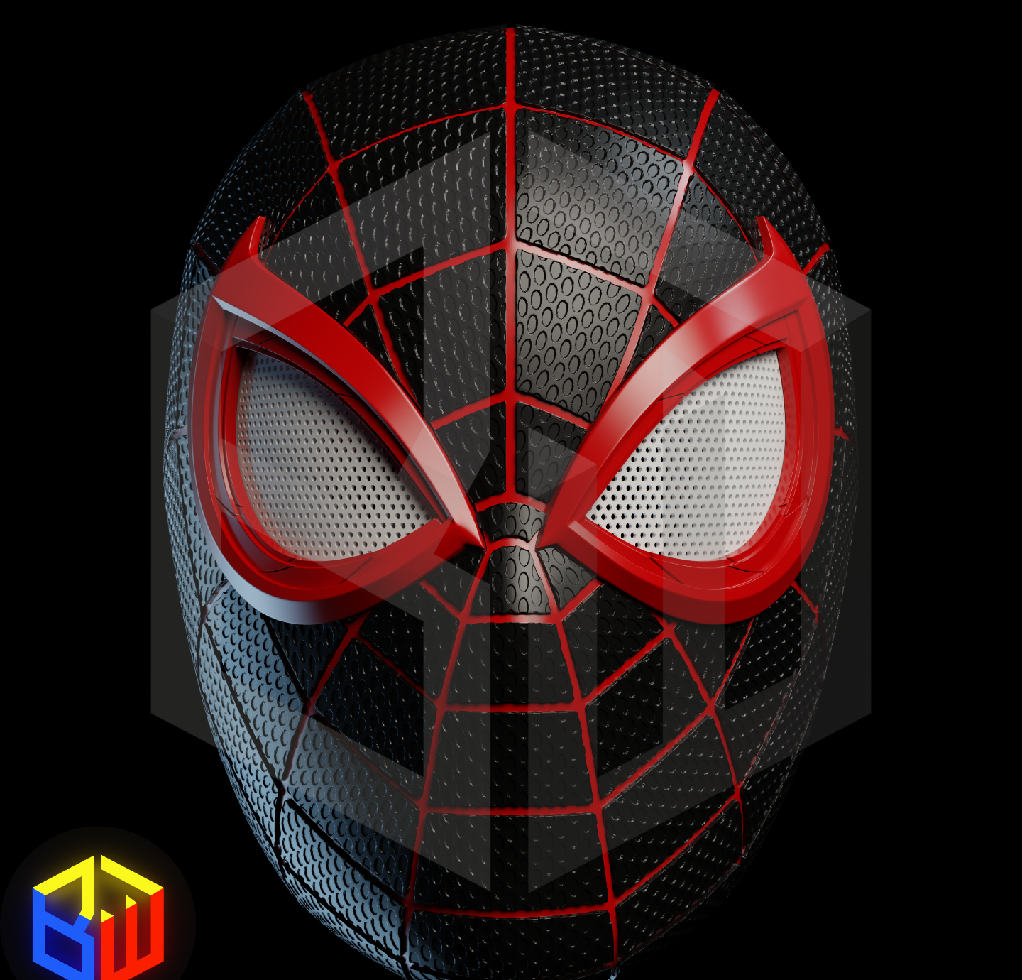 Miles Morales PS5 Textured Helmet