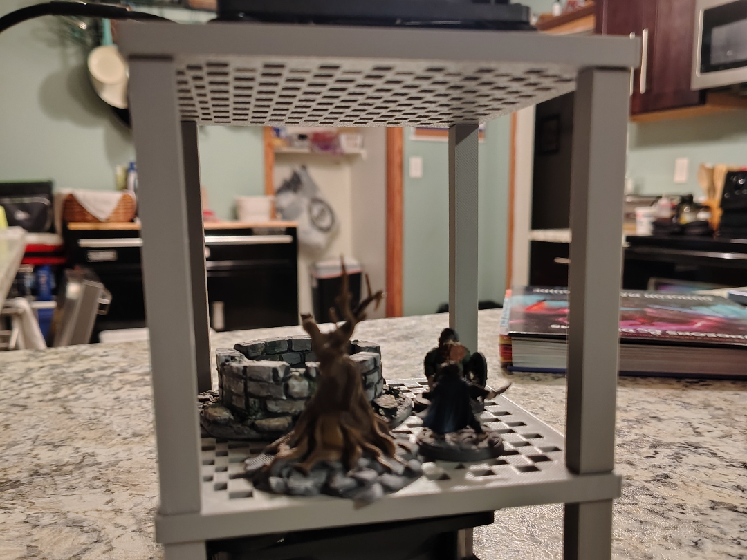 mini painting drying stand