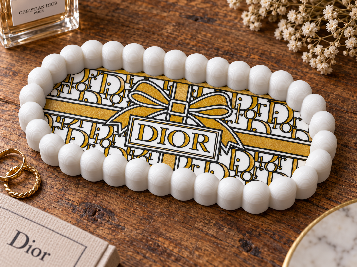 Dior jewelry or perfume tray 
