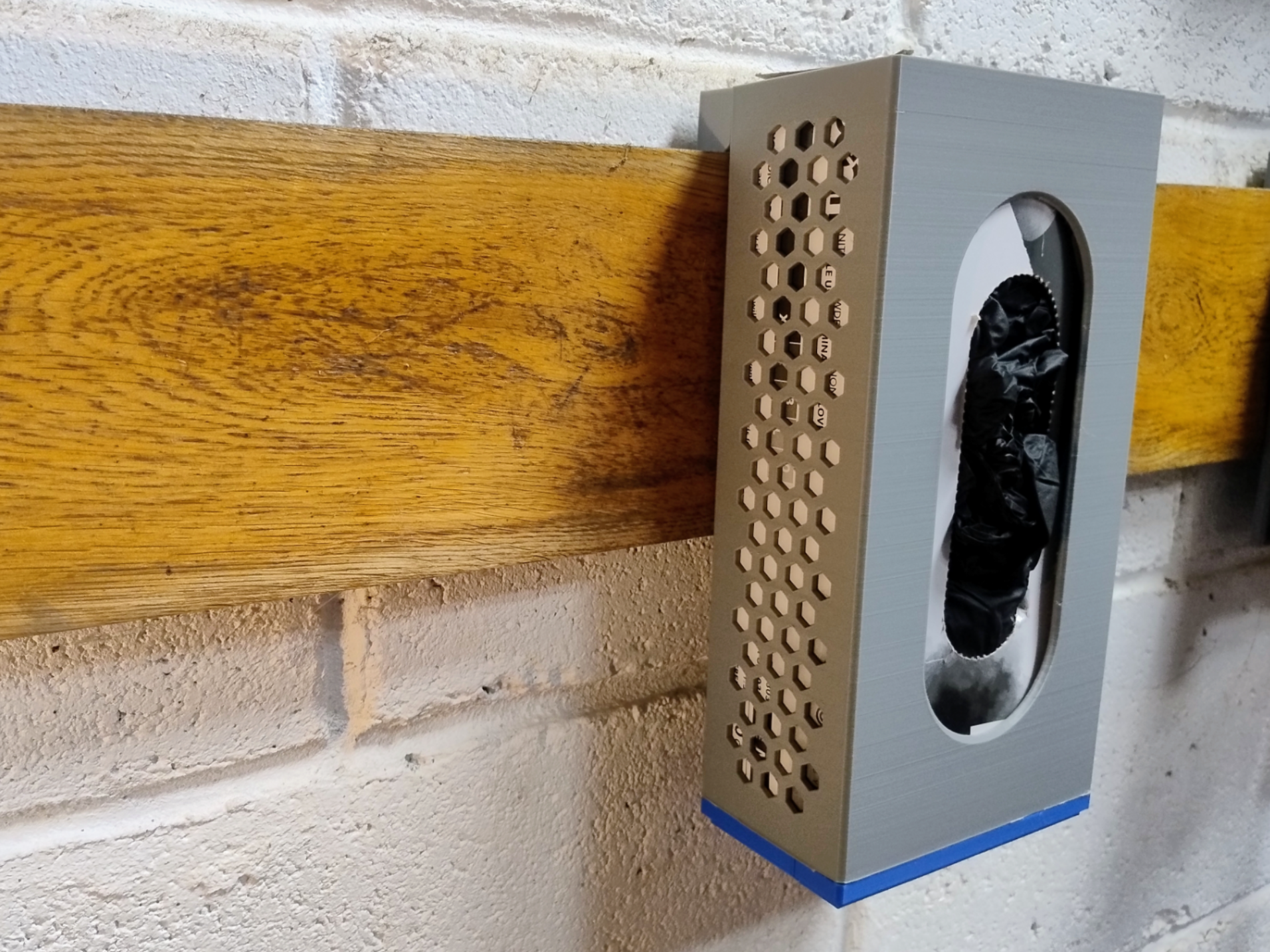 Latex Glove Holder for French Cleat Wall