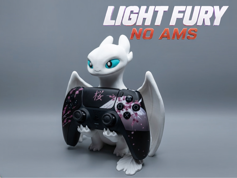 Light Fury Ps5 Controller / Handy / Vape Stand
