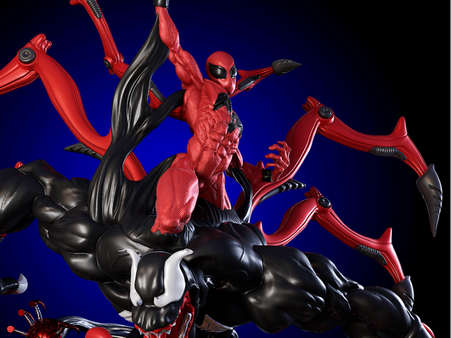 Spider and monster
