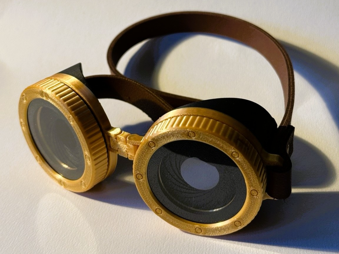 Steampunk Iris Goggles