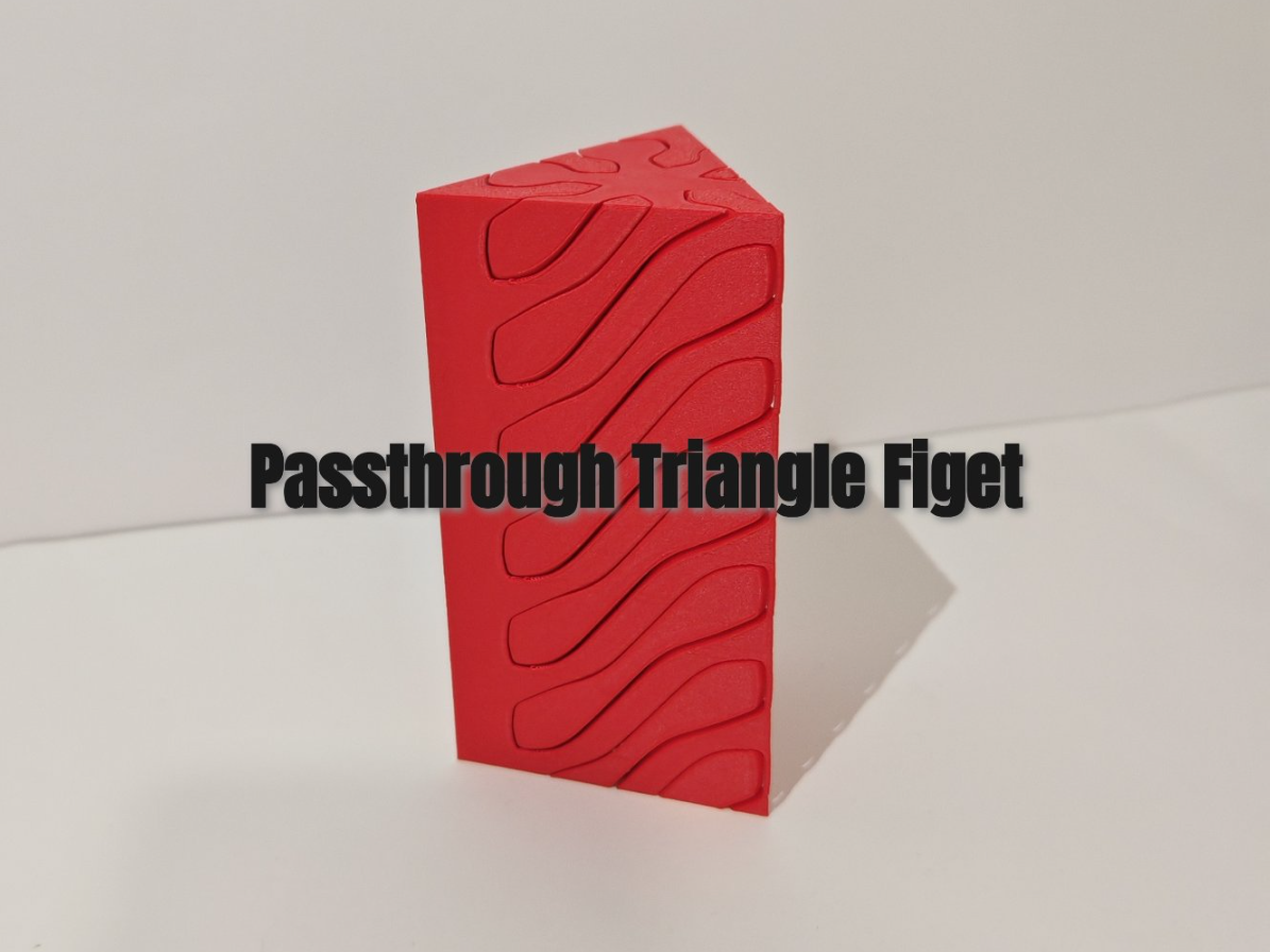Passthroug Triangle Figet