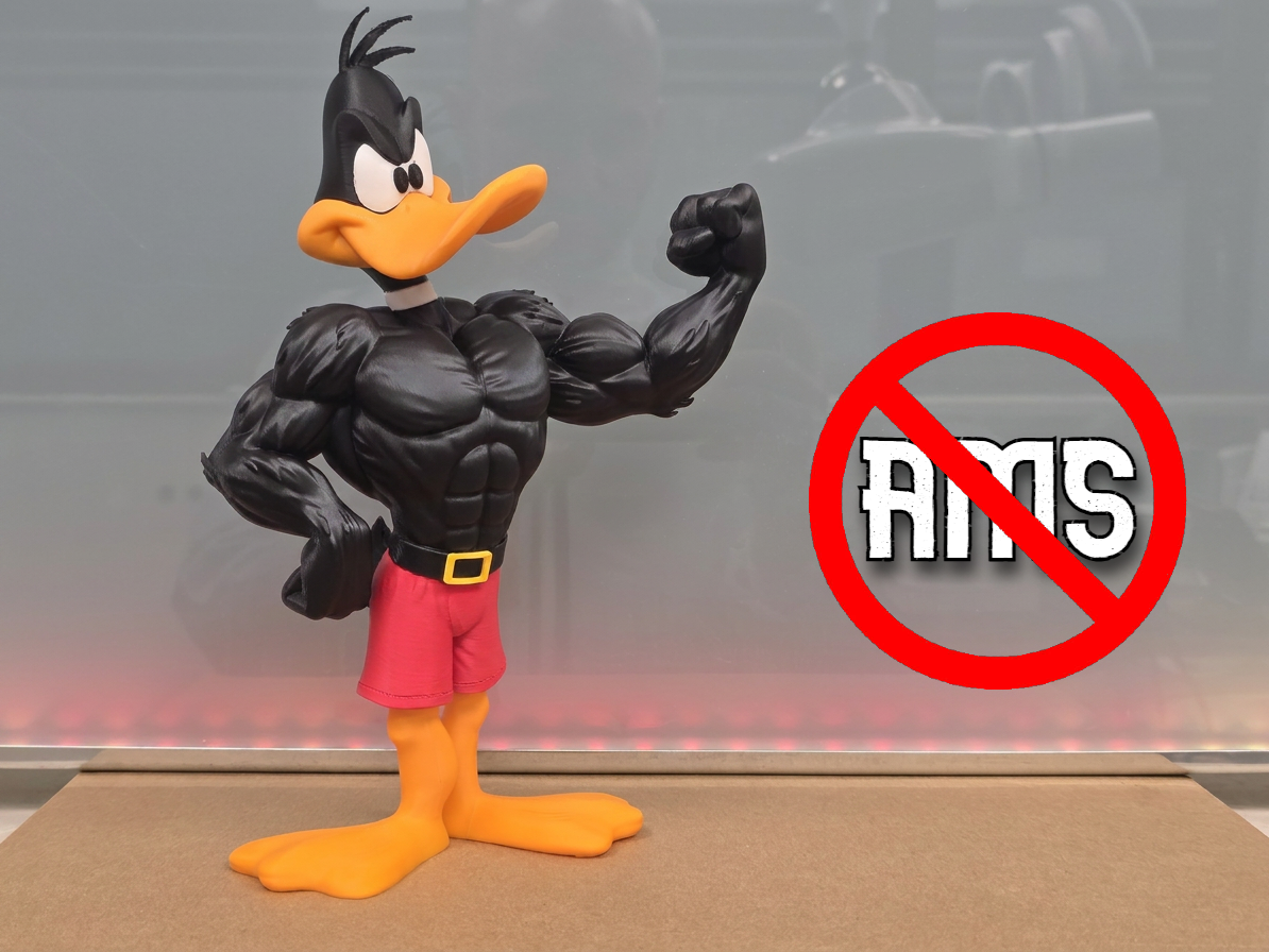 Daffy Duck The Bodybuilder / NO AMS