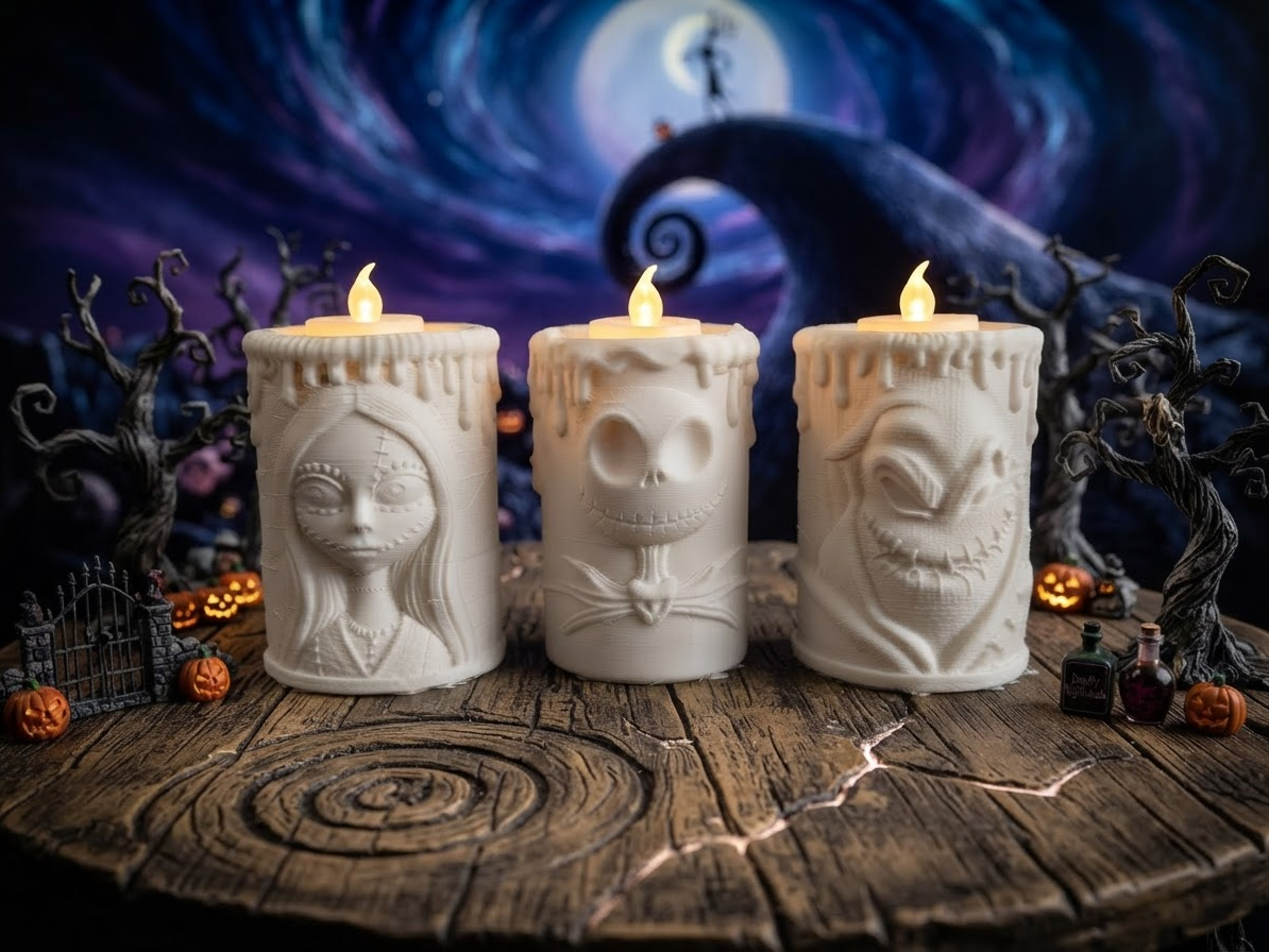 The Nightmare Before Christmas Tealight Holders