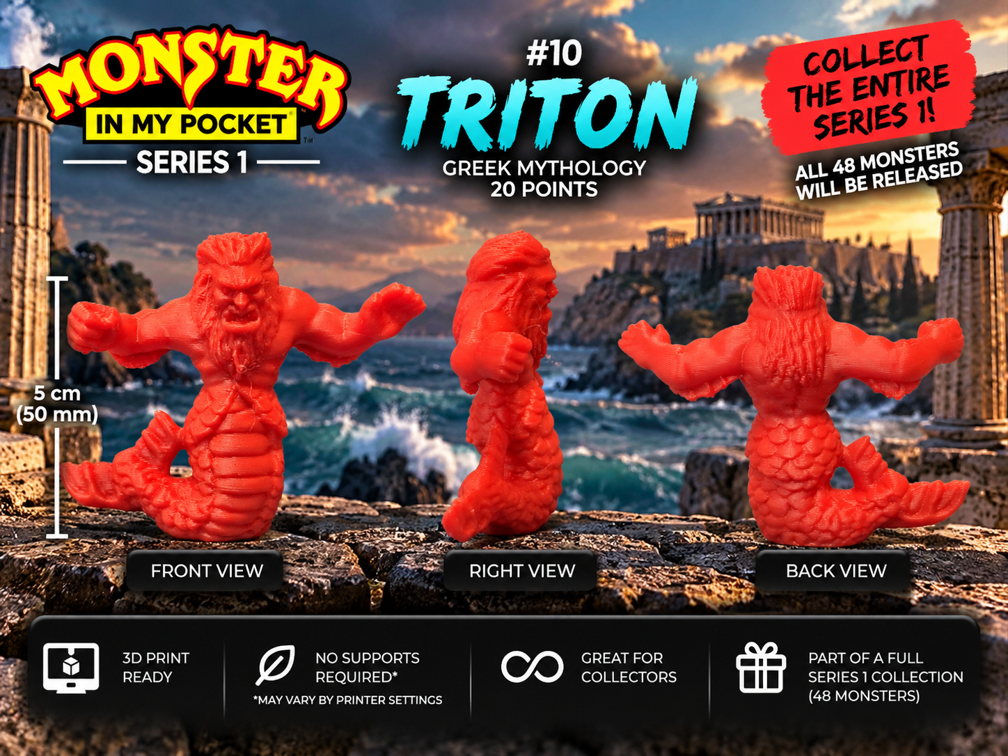 Monster in my Pocket - Triton