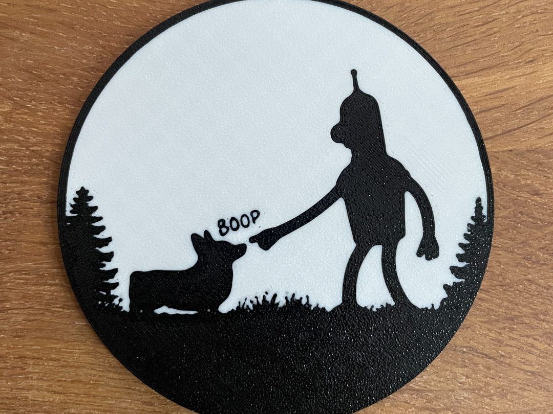 Corgi Boop Coaster Vol 6 / Bender / 2 color
