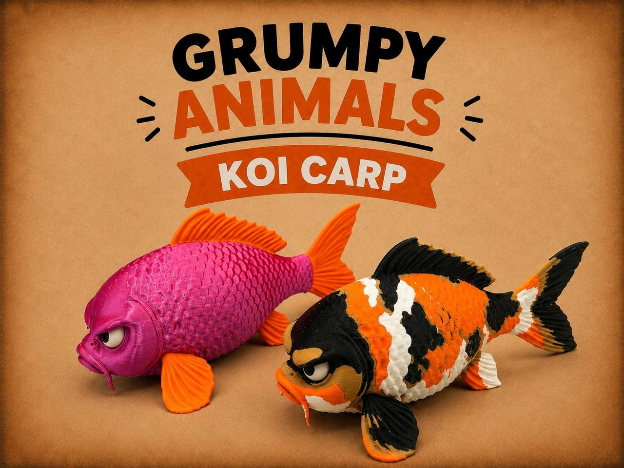 Grumpy Koi Carp