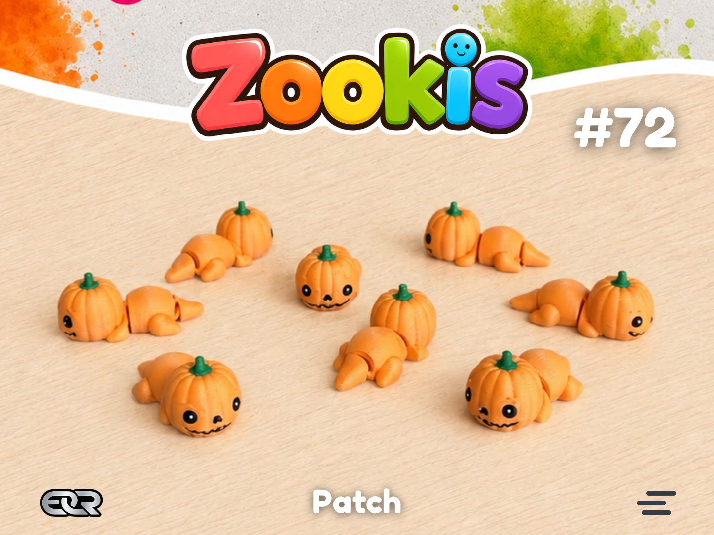 Zookis - Patch (pumpkin) #72