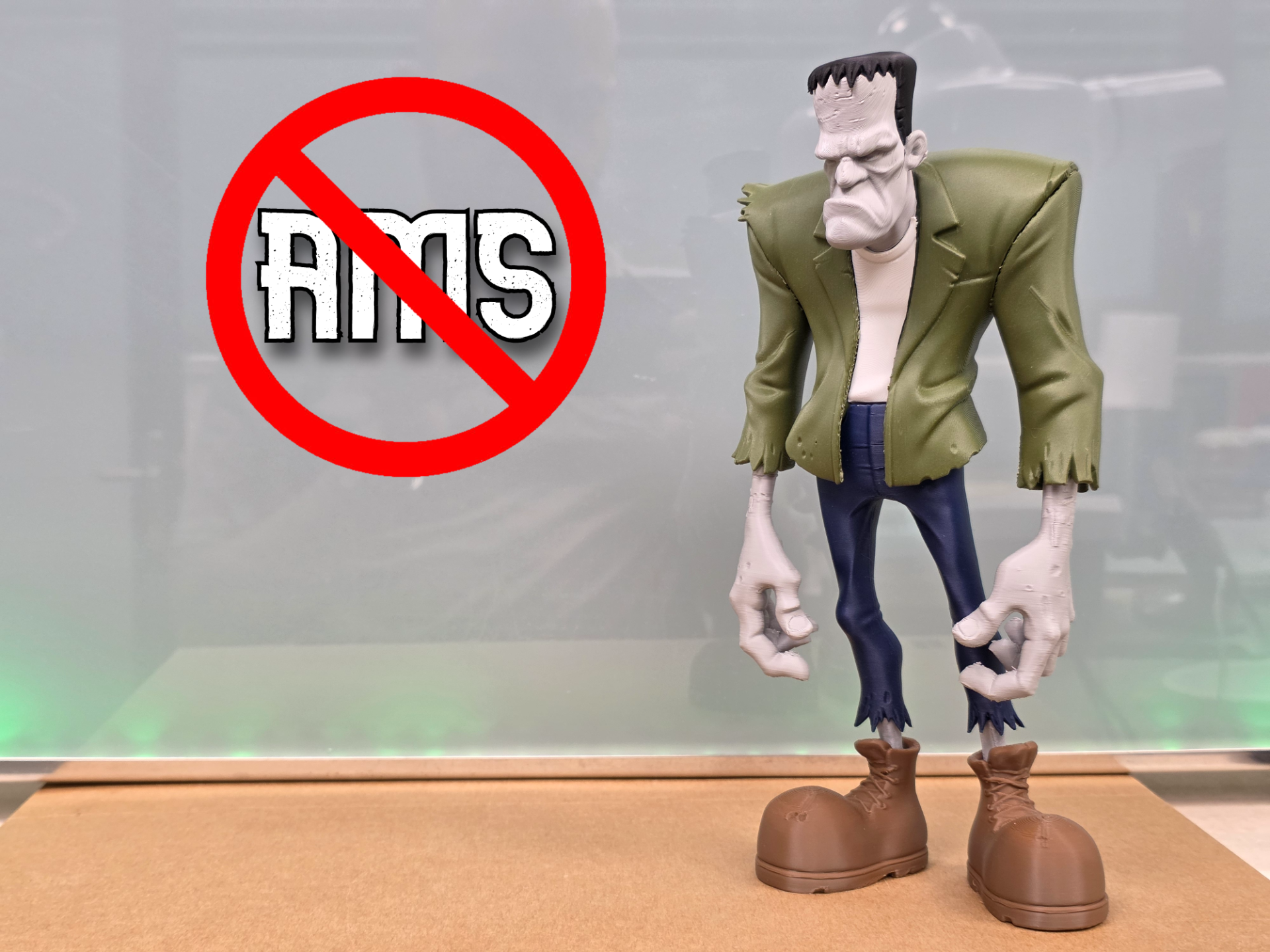 Frankenstein's Monster Halloween Version / NO AMS