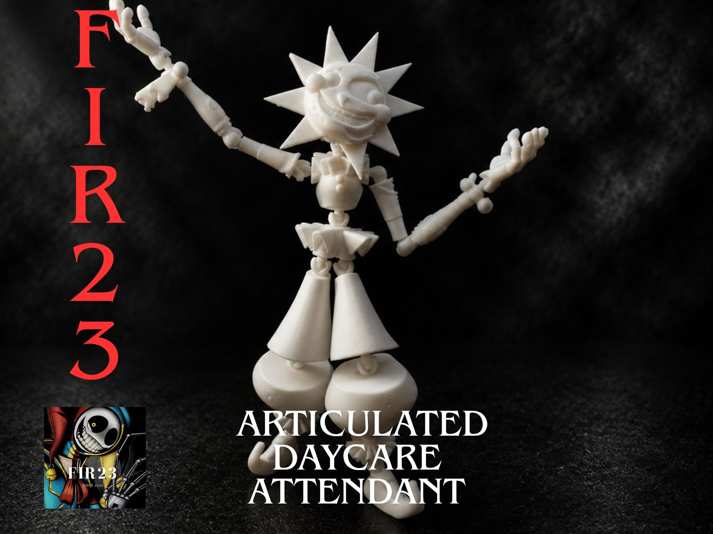 Articulated Daycare Attendant (Moondrop & Sundrop)