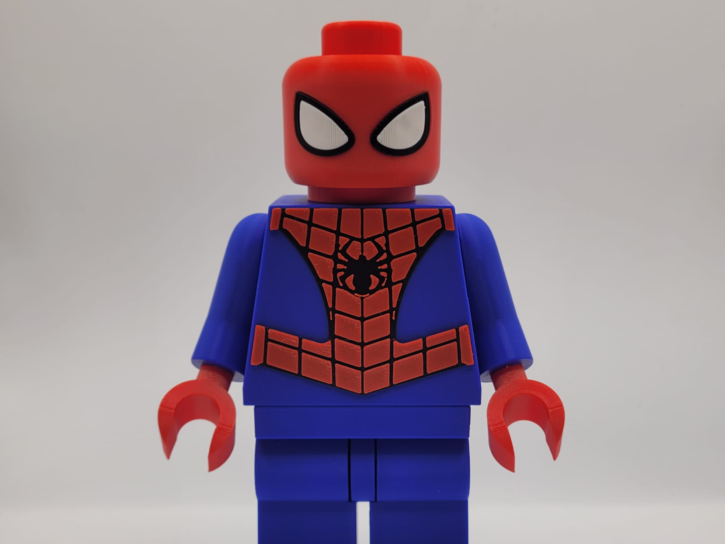Spider Man Brick Figure