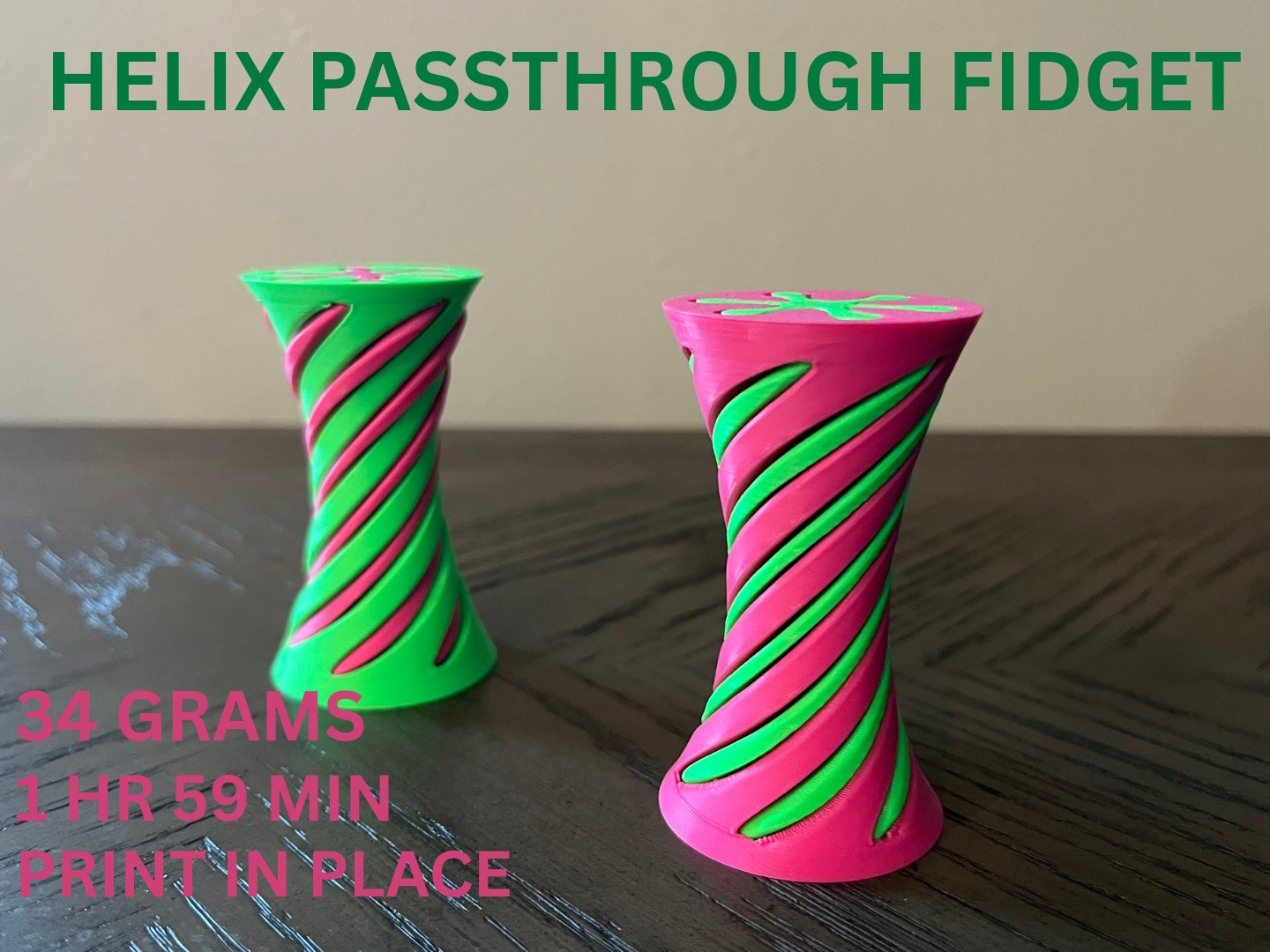 Helix Passthrough Fidget