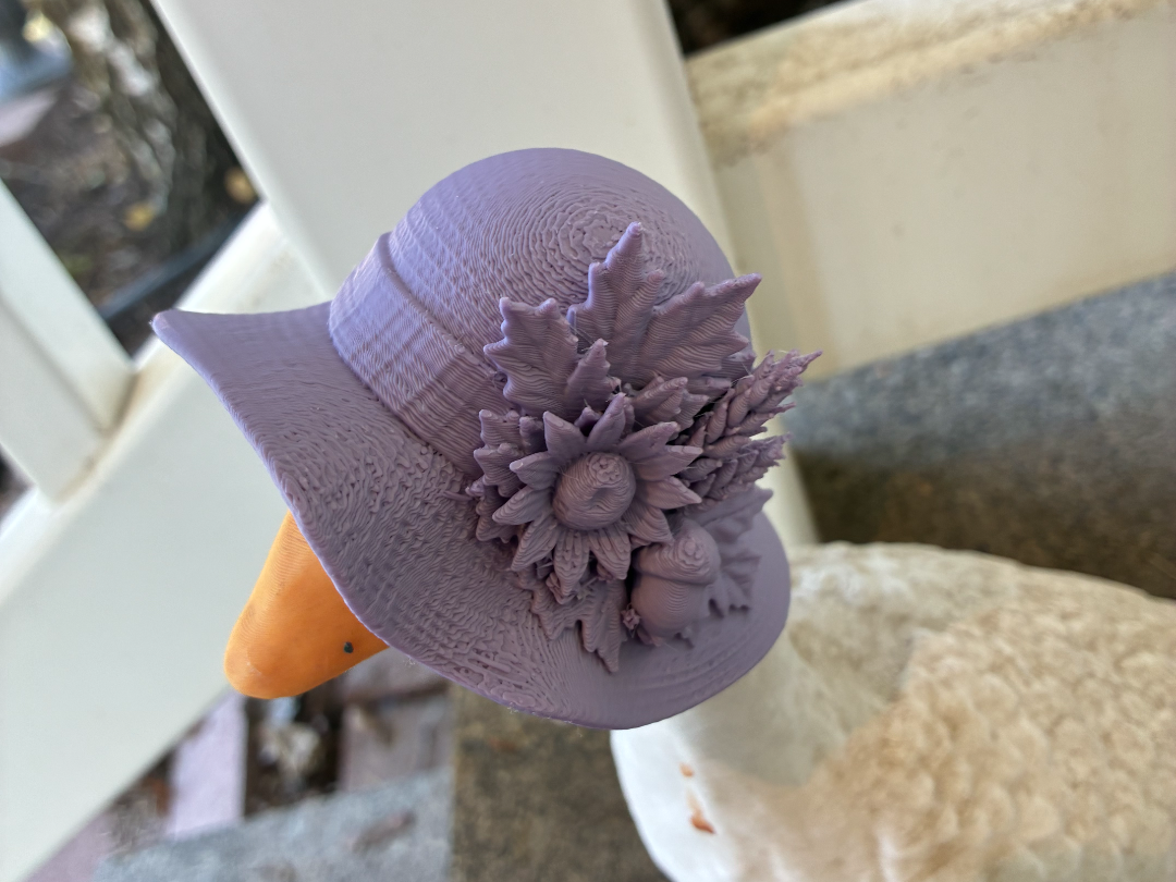 Fall Goose Hat