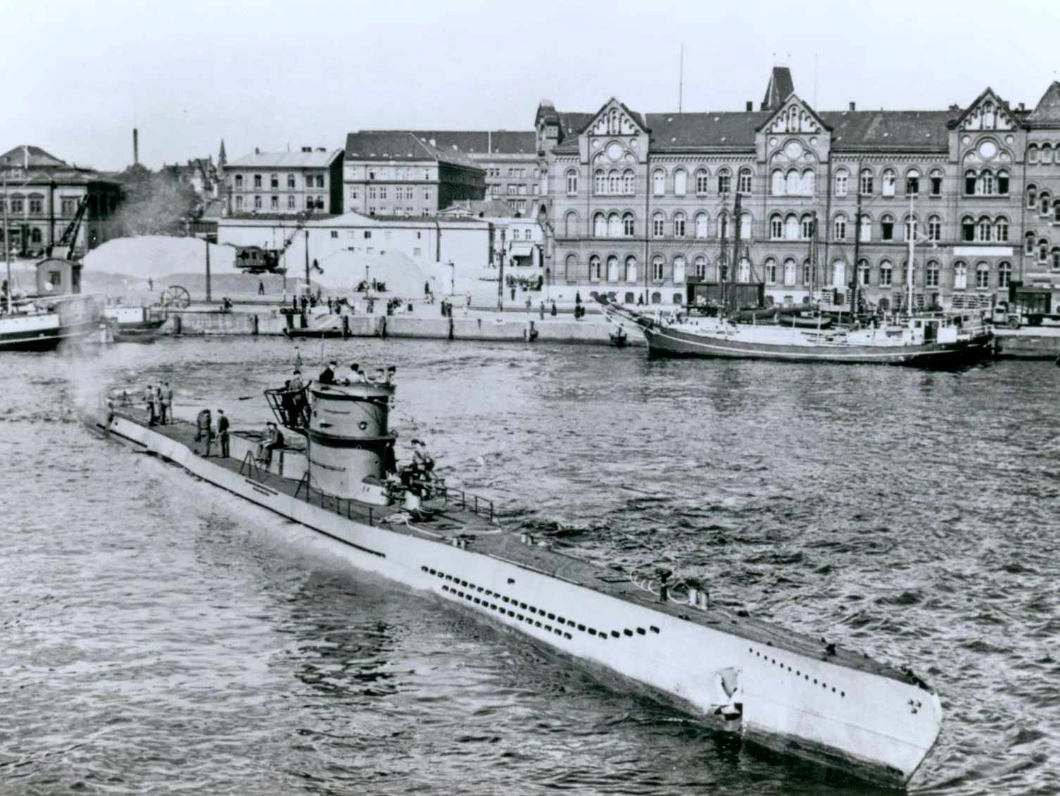 Fictional german WWII submarine