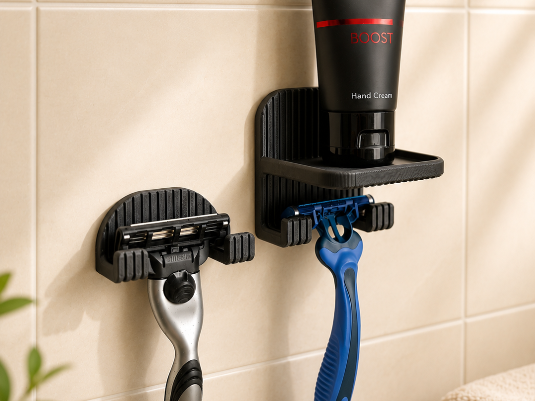 Razor Holder – Bathroom Organizer | Square Design