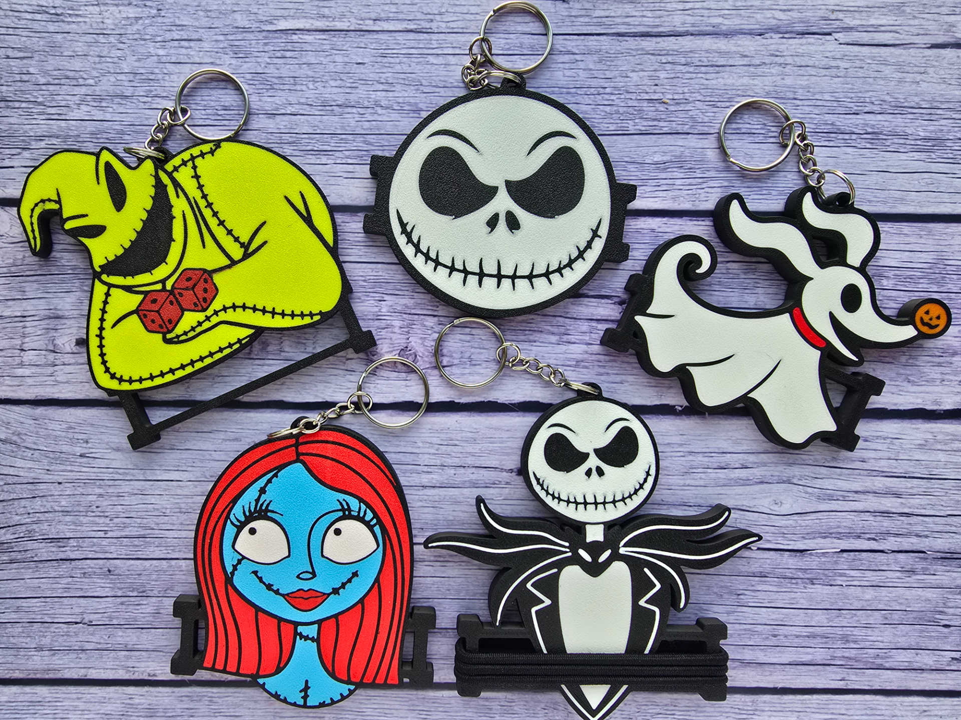 Nightmare Before Christmas (Hair Tie Holders)