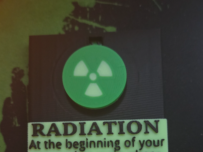 MTG radiation counter card