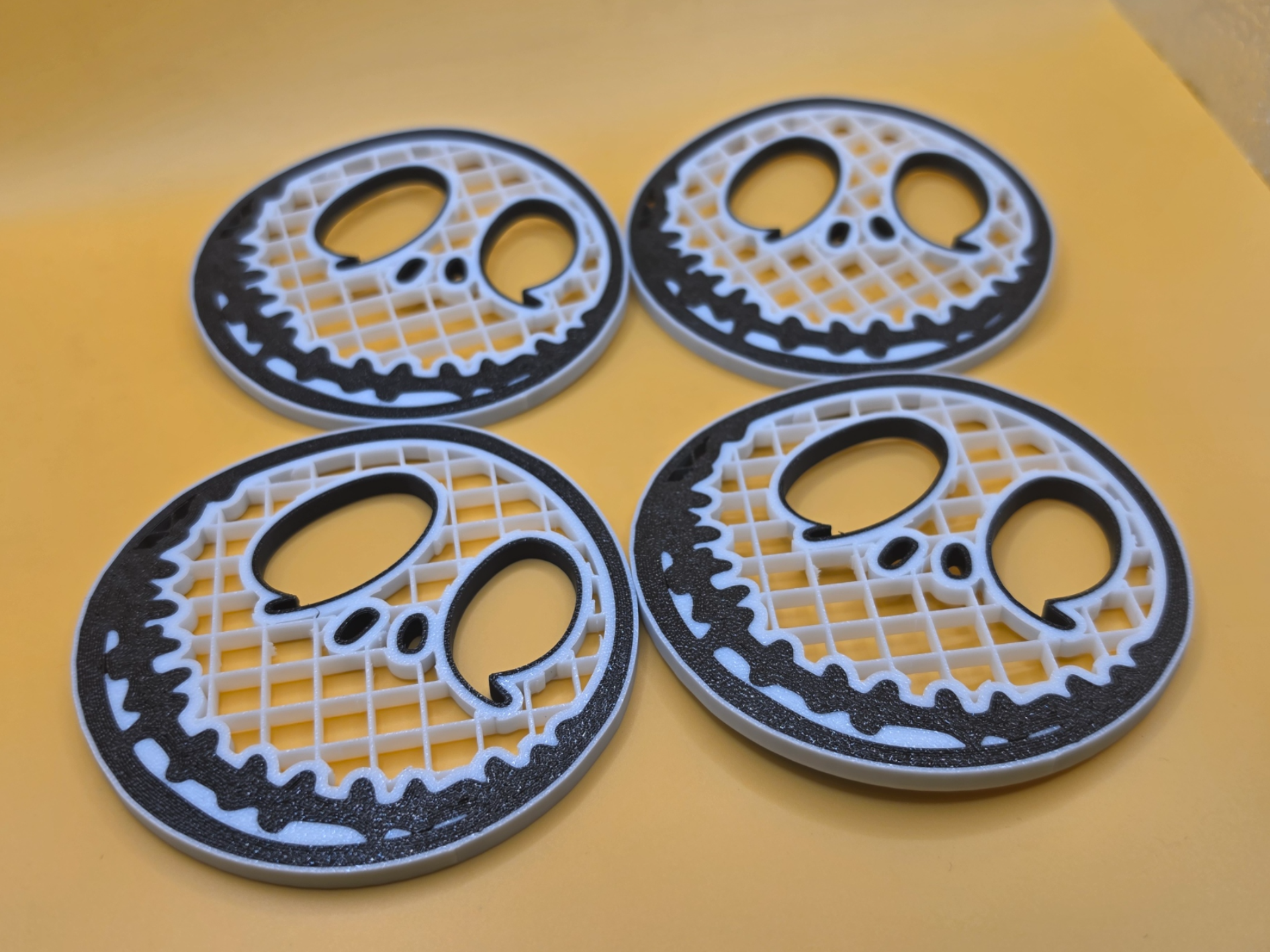 Jack Skellington Grid Coasters